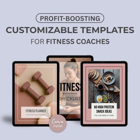 Client Templates for Fitness Coaches - Customizable Bundle